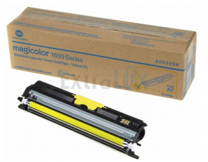 MINOLTA TONER A0V305H YELLOW ZA MC 1600W/1650/1680/1690 1500K