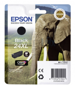 EPSON KARTUŠA 24XL ČRNA  / C13T24314010