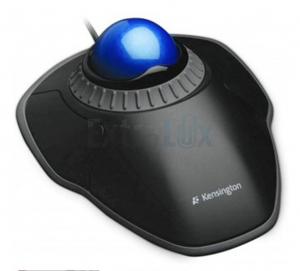 MIŠKA KENSINGTON ŽIČNA TRACKBALL OPTIČNA, ČRNA K72337EU