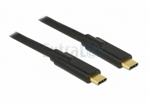 KABEL USB C 3.1. C-C 2M ČRN (8519187)