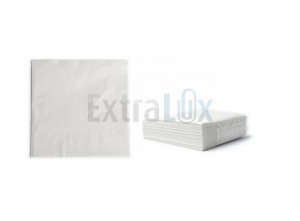 SERVIETI DVOSLOJNI TISSUE BELI 33X33 8 x1/250
