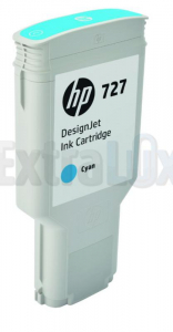 HP ČRNILO F9J76A CYAN ŠT.727 300ML ZA DESIGNJET T9X0, T15X0, T25X0