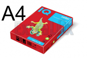 FOTOKOPIRNI PAPIR A4 160G IQ COLOR KORALNO RDEČ CO44-INTENZIV 1/250