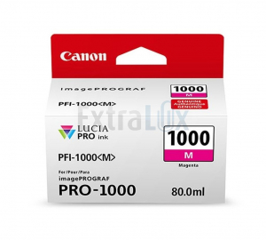 CANON ČRNILO PFI-1000 MAGENTA ZA IMAGE PROGRAF PRO-1000 (0548C001AA)