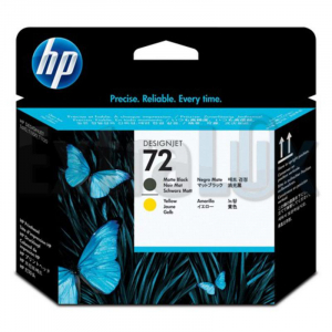 HP TISKALNA GLAVA C9384A ŠT.72 GLAVA MATTE BLACK-YELLOW ZA OJPROK550/5400