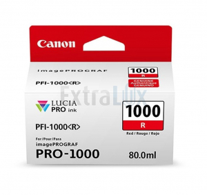 CANON ČRNILO PFI-1000 RED ZA IMAGE PROGRAF PRO-1000 (0554C001AA)