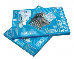 ETIKETE SMAK S-92 210X297 MODRE  (S-161) 1/100
