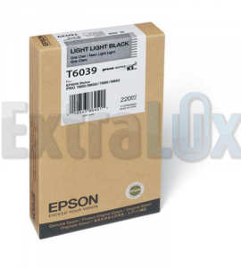 EPSON ČRNILO C13T603900 LIGHT LIGHT BLACK ZA PRO 7800