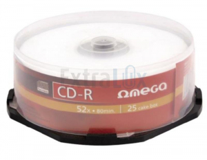 CD-R NN 700MB 80MIN 52X TORTICA 1/25