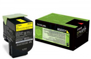 LEXMARK TONER 80C2XY0 YELLOW ZA CX510 4K
