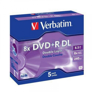 DVD+R DL VERBATIM 8,5GB 8X (43541) 1/5