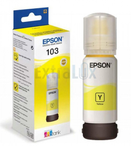 EPSON ČRNILO C13T00S44A ŠT. 103 YELLOW ZA L1110, L3110, L3150 70ML (142917)