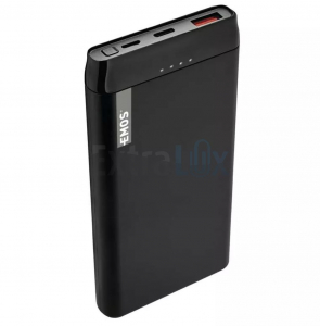 PRENOSNA BATERIJA POWERBANK ALPHA EMOS B0524B 10S 10.000MAH, 10W, ČRNA