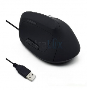 MIŠKA EWENT EW3157 USB VERTIKALNA ERGONOMSKA, ČRNA