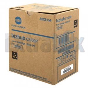 MINOLTA TONER A0X5154 TNP-50K BLACK ZA C 3100P
