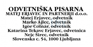 ŠTAMPILJKA TRODAT 4913 ODVETNIŠKA PISARNA, VEČ ODVETNIKOV, 58X22MM, ČRN ODTIS