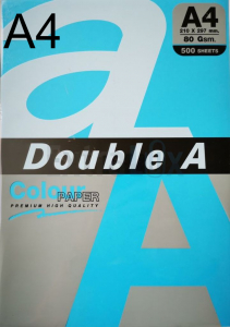 FOTOKOPIRNI PAPIR A4 80G DOUBLE A  MODER DEEP BLUE INTENZIV 1/500
