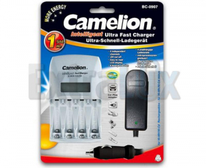 POLNILEC CAMELION BC-0907 ZA 4 BATERIJE ULTRA FAST ZA AA/AAA