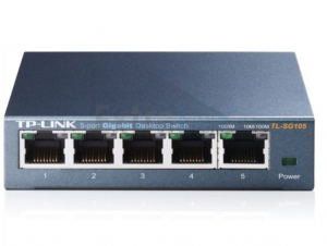 SWITCH TP-LINK TL-SG105 5 PORTNI GIGABIT SWITCH