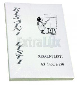 RISALNI LISTI A3 140G 1/150