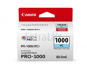 CANON ČRNILO PFI-1000 PHOTO CYAN ZA IMAGE PROGRAF PRO-1000 (0550C001AA)