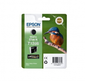 EPSON ČRNILO T1598 C13T15984010 MAT ČRNO S PIGMENTOM ZA R2000