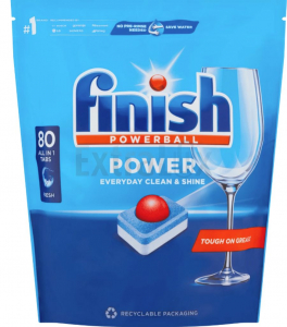 TABLETE ZA STROJNO POMIVANJE POSODE FINISH POWER ALL IN 1 1/80