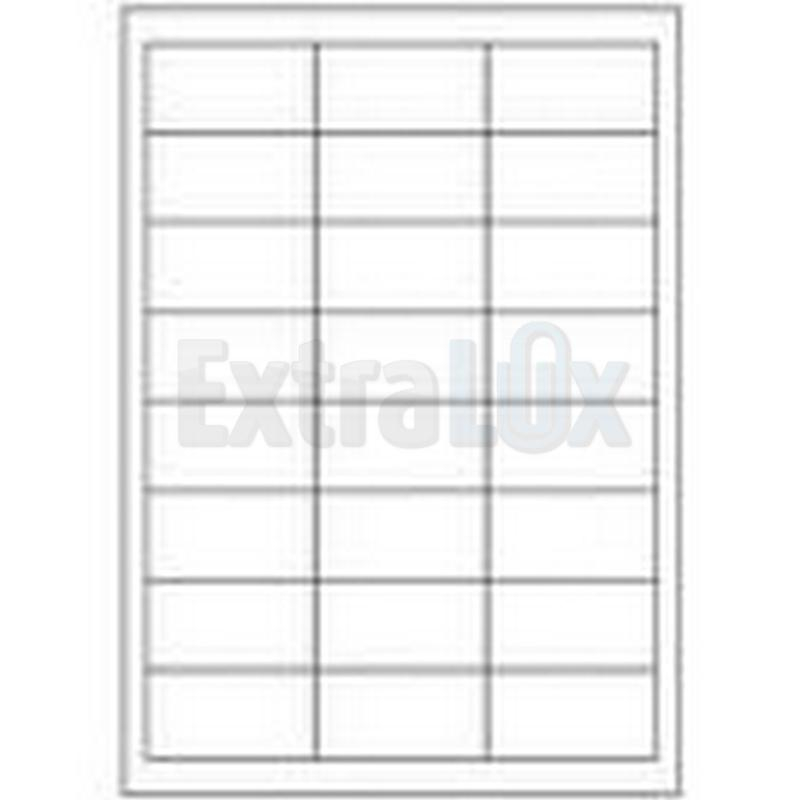 ETIKETE AVERY ZWECKFORM 3658 64,6X33,8 1/100 Extra Lux